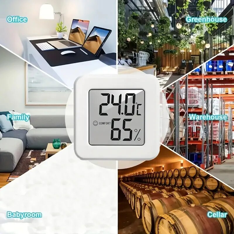 Temperature Humidity Sensor - Digital Hygrometer Thermometer Indoor Thermometer Temperature