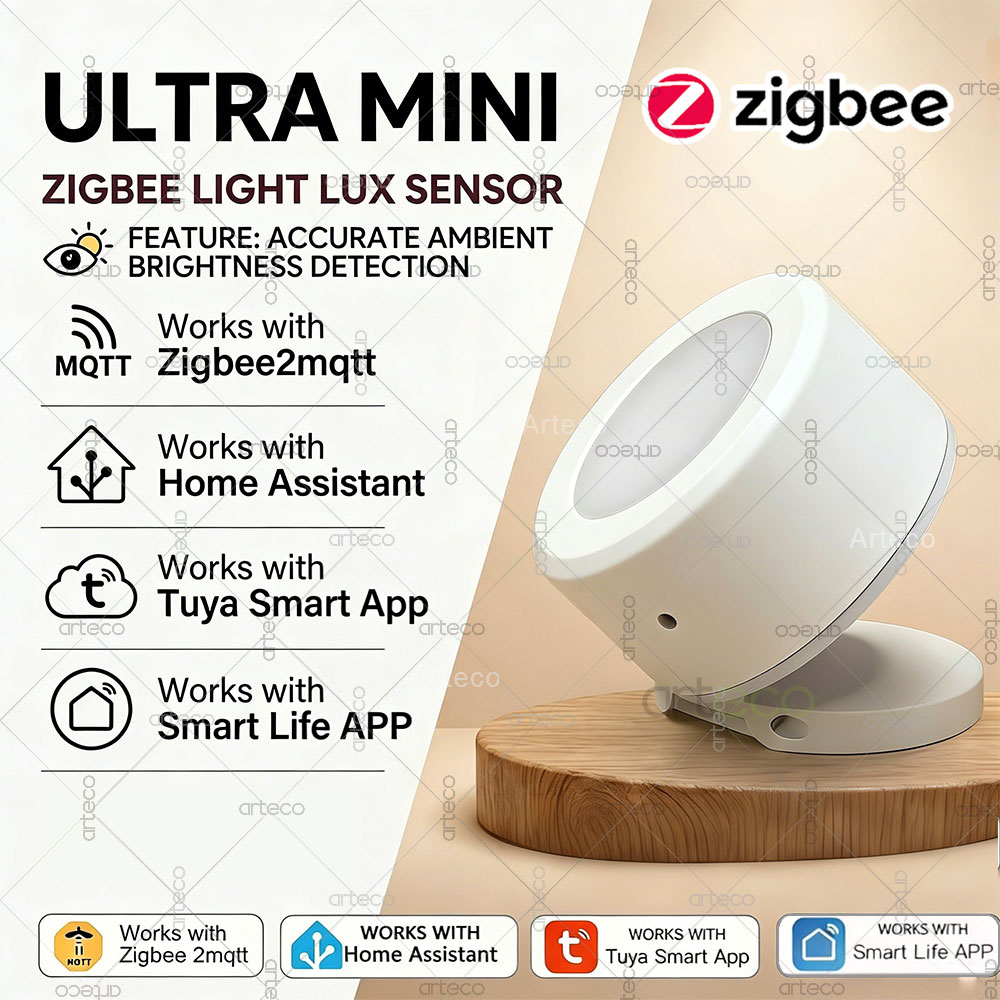 Ultra Mini Zigbee Light Sensor - Home Automation Technology 评论和价格