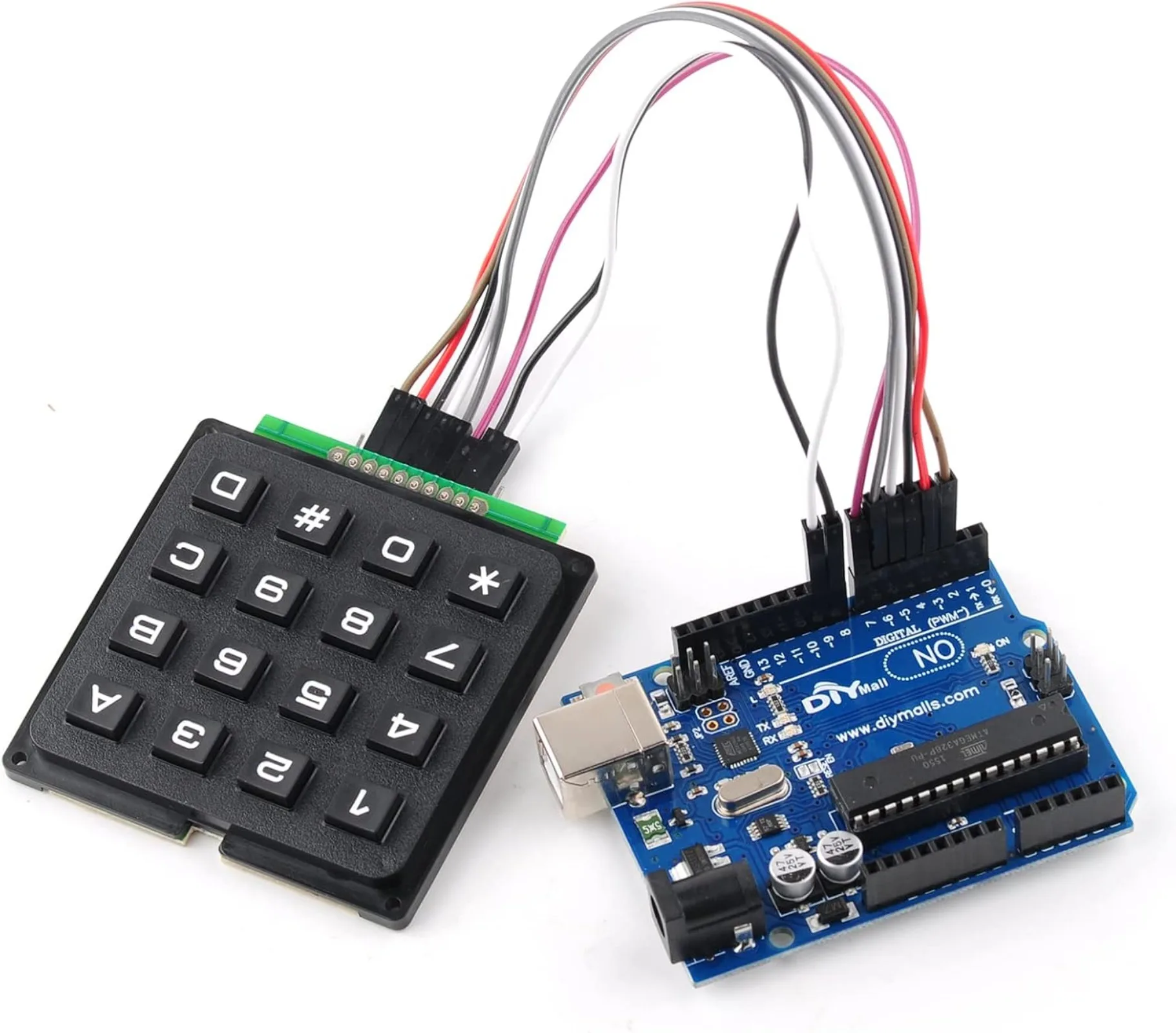 4x4 Matrix Membrane Keypad 16  - Home Automation Arduino 评论和价格
