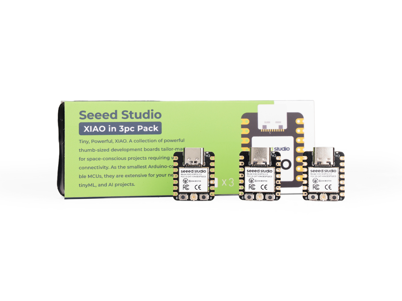 3PCS Pack XIAO ESP32C3 Mini De - Home Automation Arduino 评论和价格