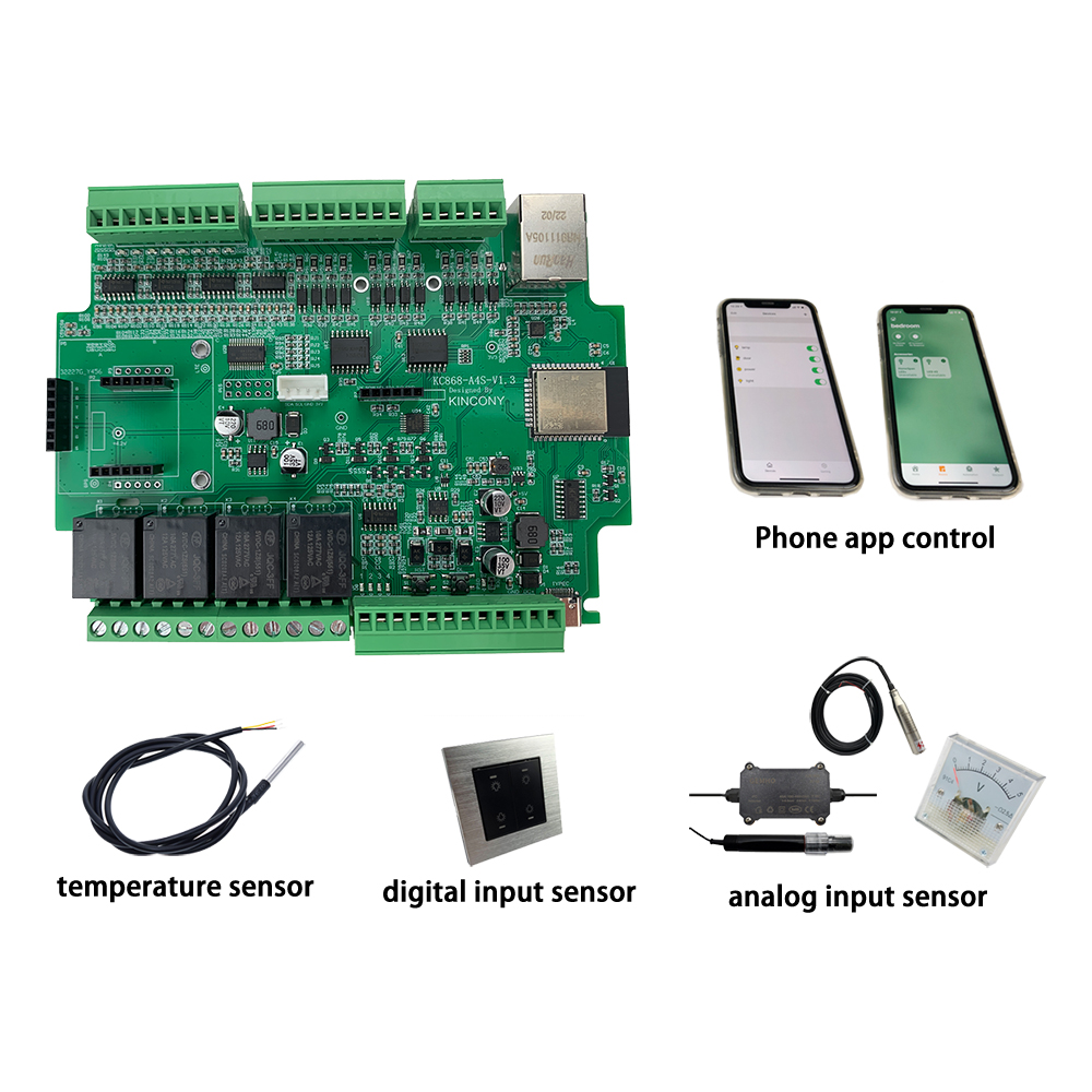 KC868-A4S ESP32 ESPhome Tasmot - Home Automation With Arduino 评论和价格