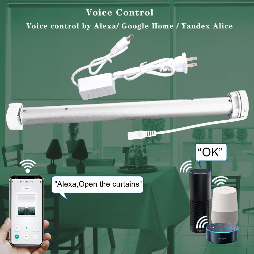 Tuya WiFi Mini Motorize Roller - Home Automation Technology 评论和价格