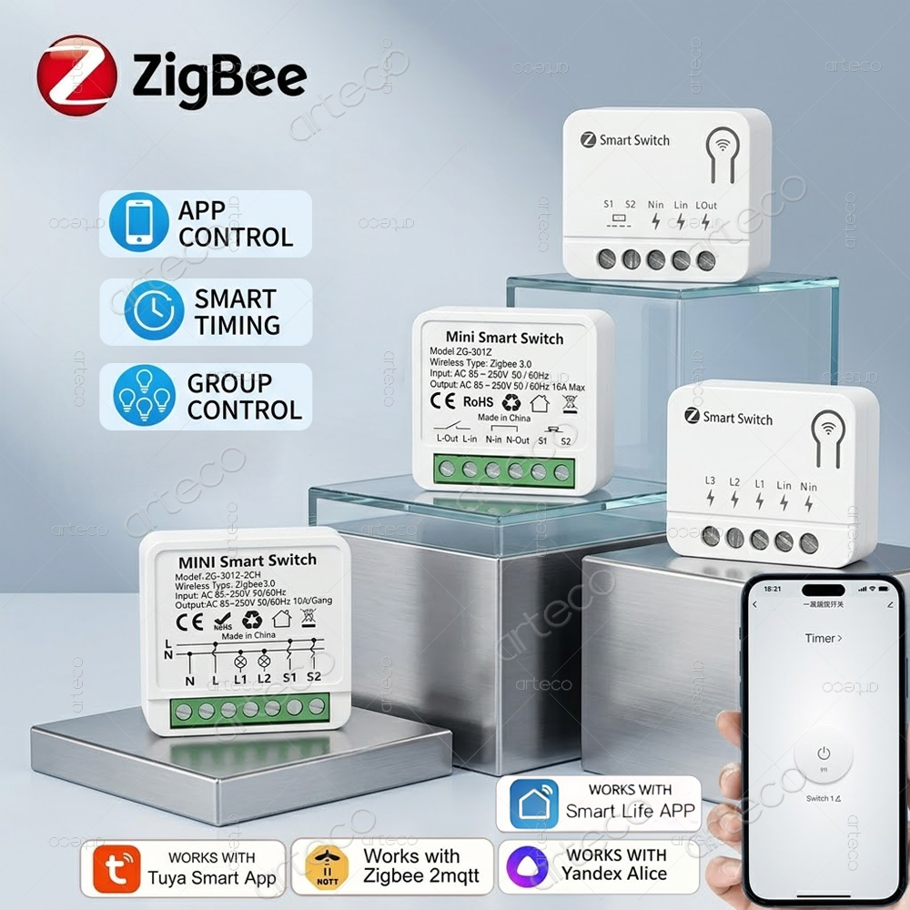 Tuya Zigbee Mini DIY Smart Swi - Smart Home Automation Diy 评论和价格