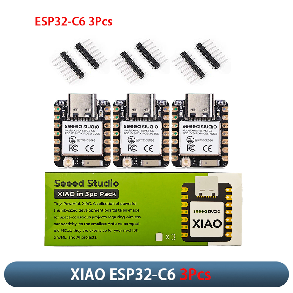 XIAO ESP32-C6 3Pcs Development - Home Automation Arduino 评论和价格