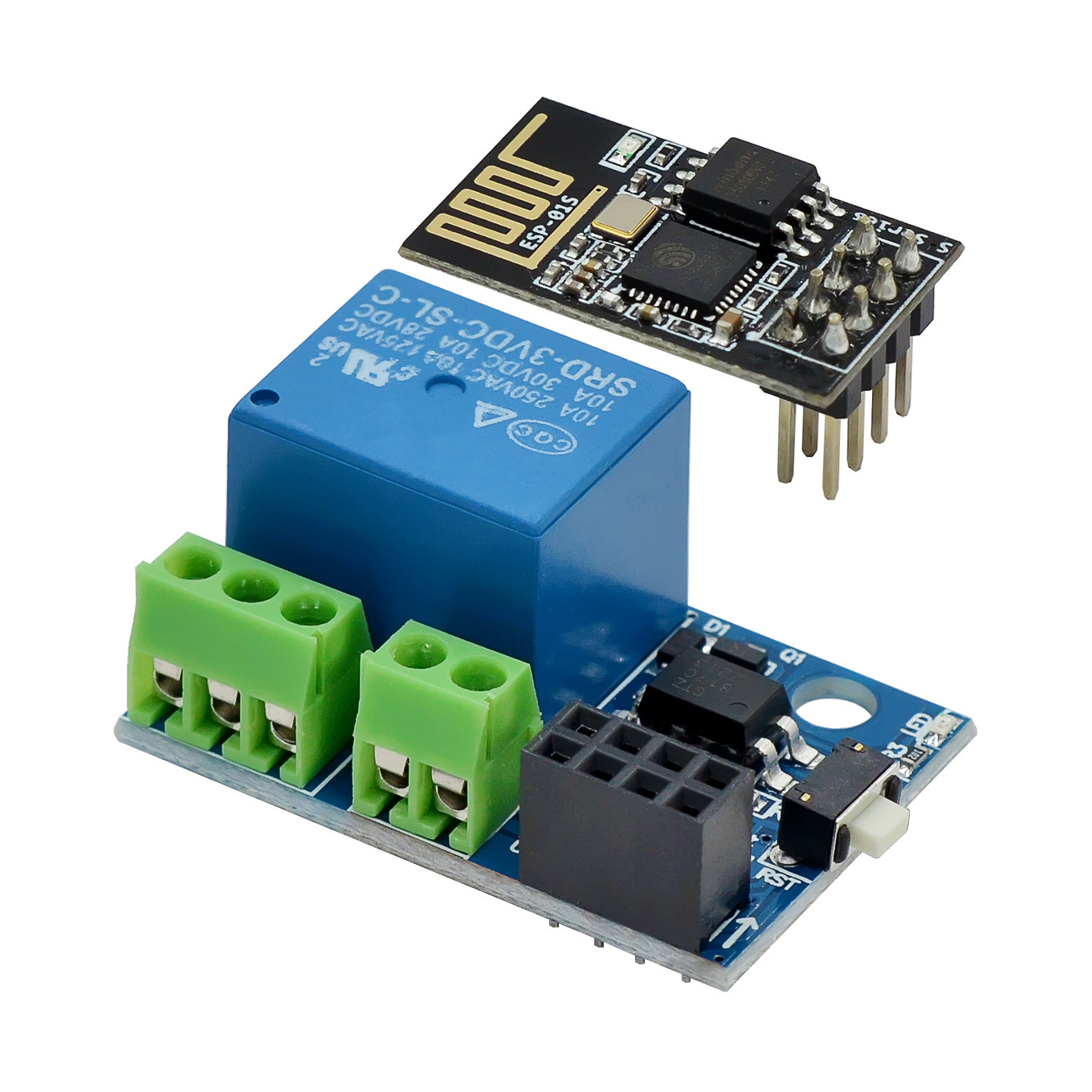 ESP-01S WiFi Relay Module 5V 1 - Home Automation With Arduino 评论和价格