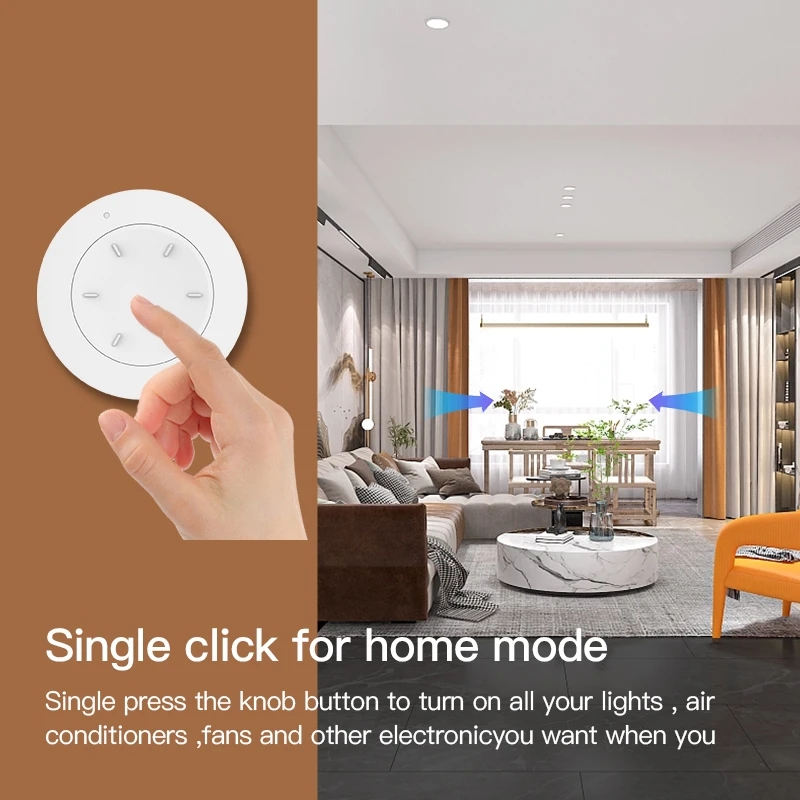 Smart ZigBee Knob Switch Work  - Home Automation Technology 评论和价格