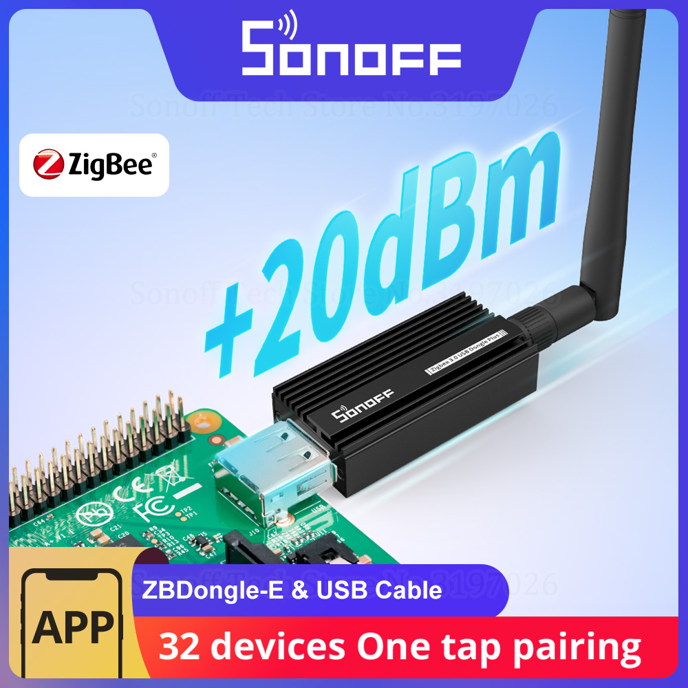 SONOFF ZBDongle-E USB Dongle P - Zigbee Coordinator Stick 评论和价格