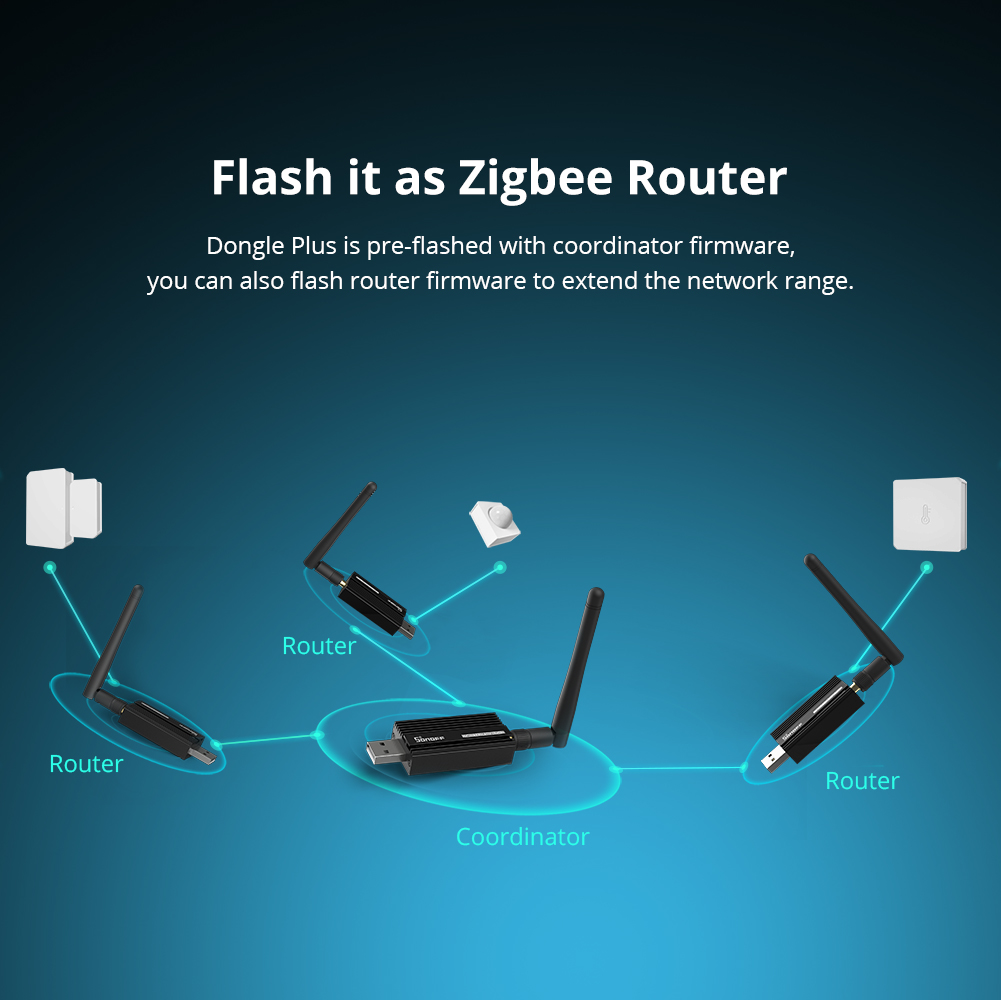 SONOFF ZBDongle-E USB Dongle P - Zigbee Coordinator Stick 评论和价格