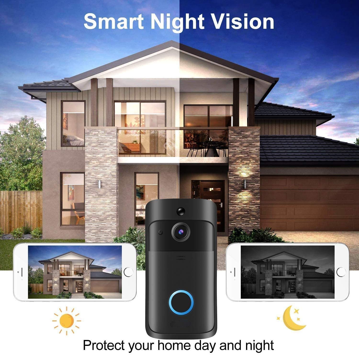 Video Doorbell Camera HD WiFi  - Smart Doorbell Wired 评论和价格