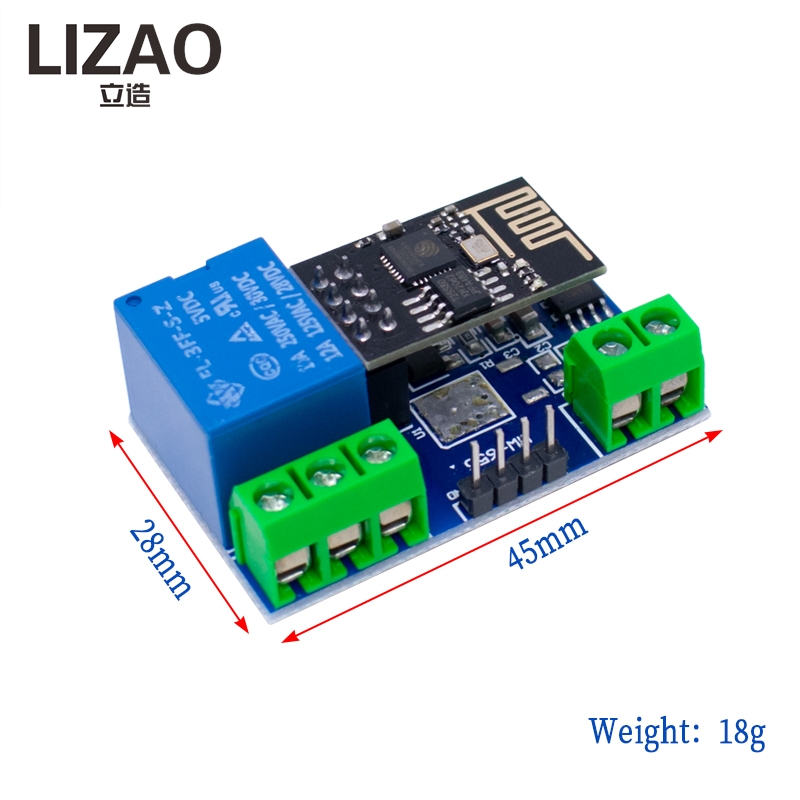 LIZAO ESP8266 5V WiFi IoT Rela - Home Automation With Arduino 评论和价格