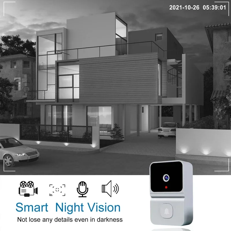 Wireless Smart Visual Doorbell - Smart Doorbell Wired 评论和价格