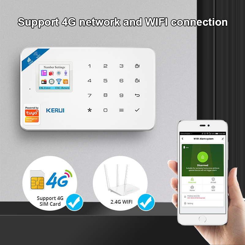 KERUI Security Alarm System Ki - Smart Home Automation Diy 评论和价格