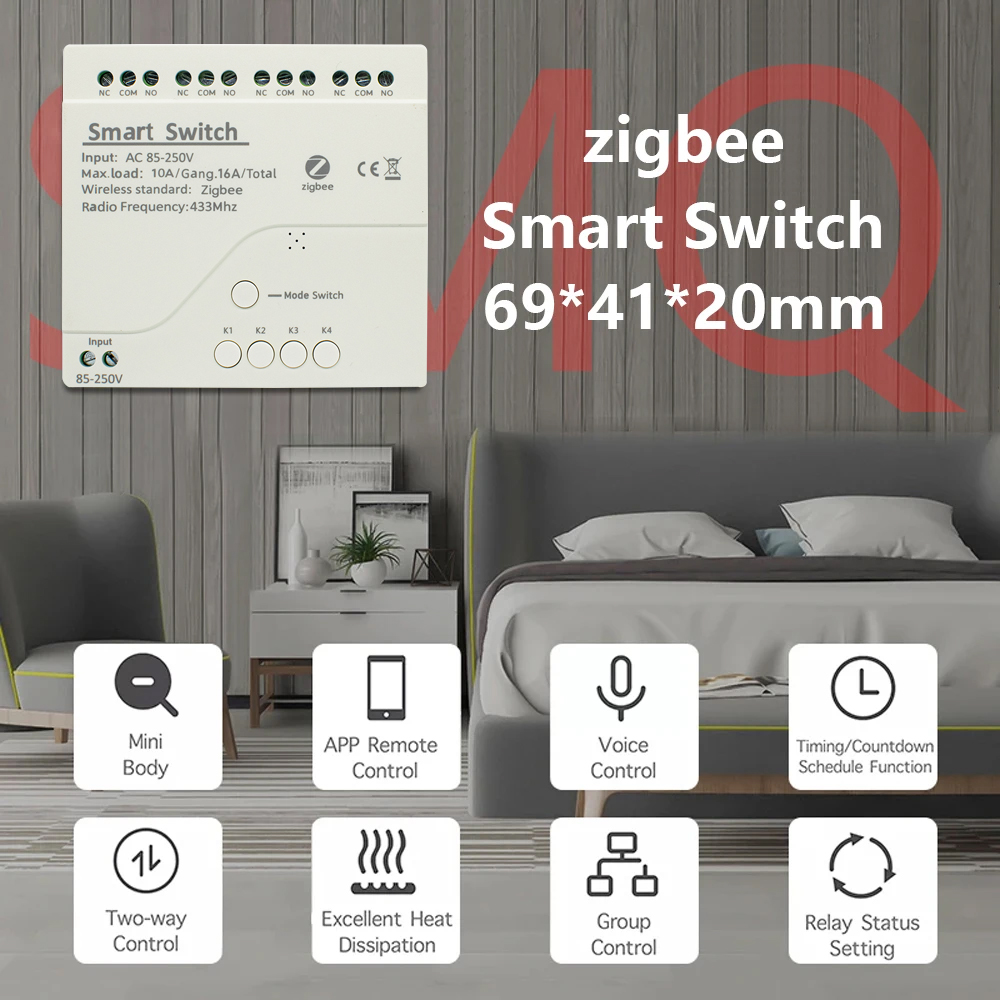 Zigbee Smart Switch Wifi Relay - Home Automation Technology 评论和价格