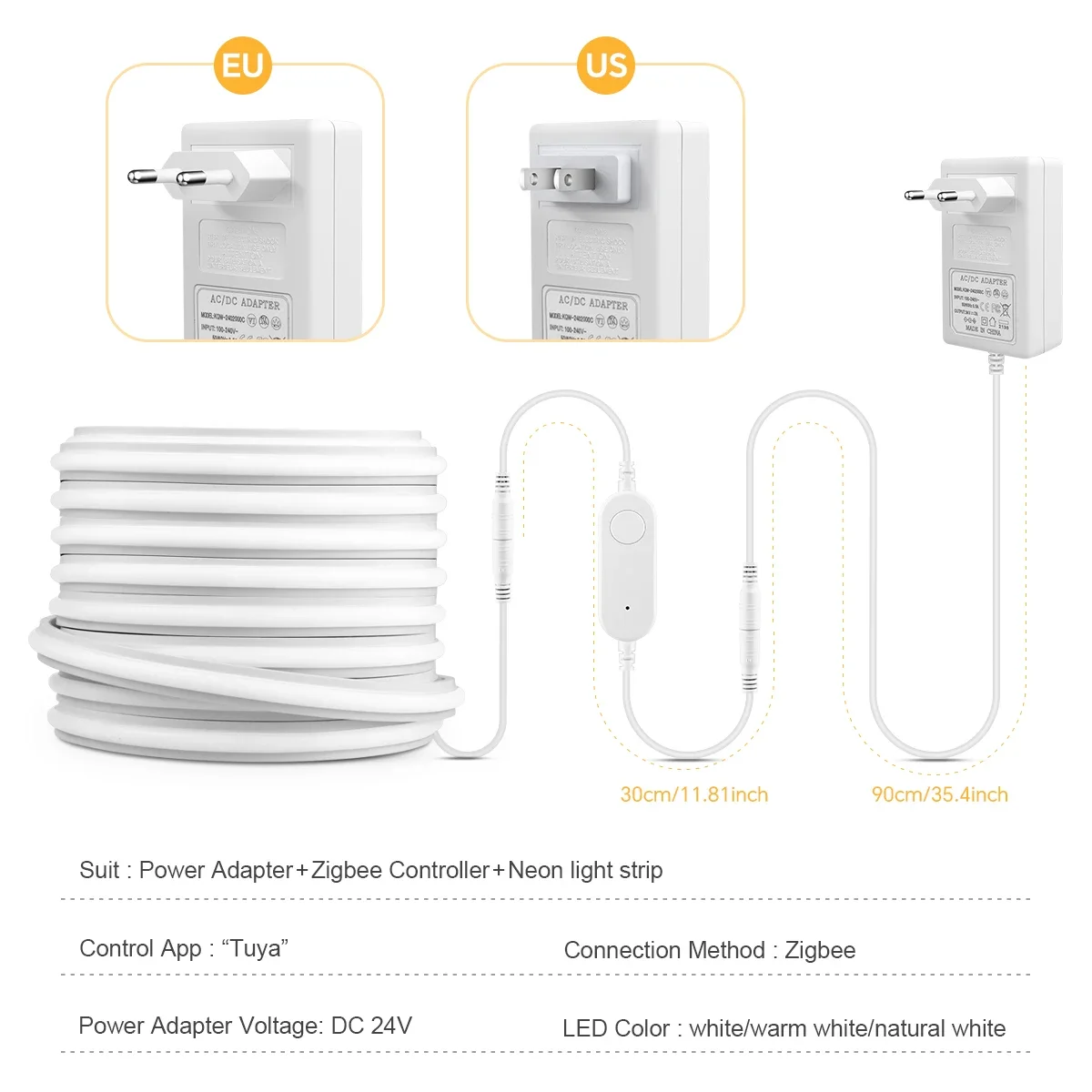 Zigbee 3.0 24V Neon LED Strip  - Zigbee Coordinator Stick 评论和价格