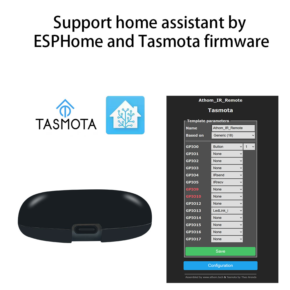 Tasmota MQTT IR Remote Control - Home Automation Technology 评论和价格